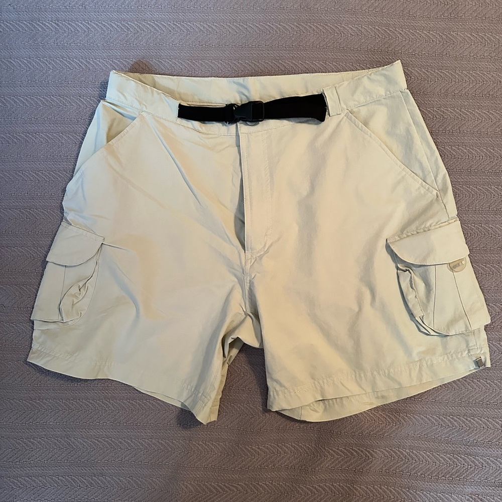 Alpine Design quick drying, light khaki, active/hiking shorts, large